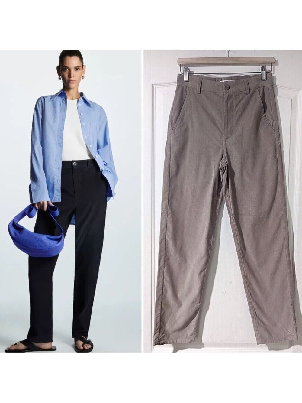 NEW! COS | Straight-Fit Corduroy Chinos